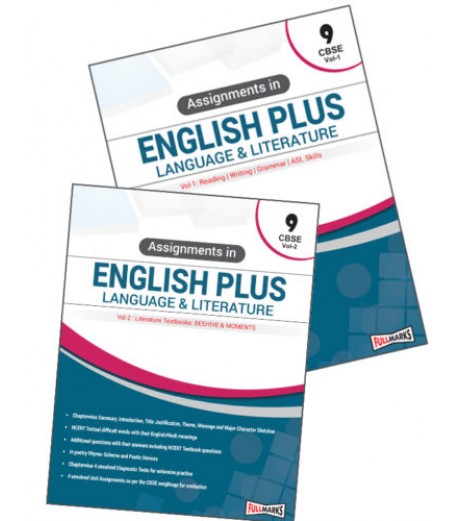 Assignment in English Plus Language and Literature Class 9 set of 2 book Class-9 - SchoolChamp.net